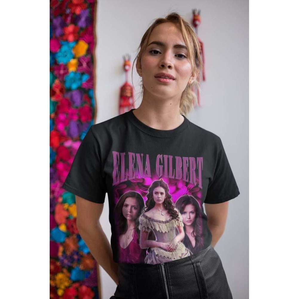 Elena Gilbert The Vampire Diaries TV Show Mystic Falls Fan T-Shirt